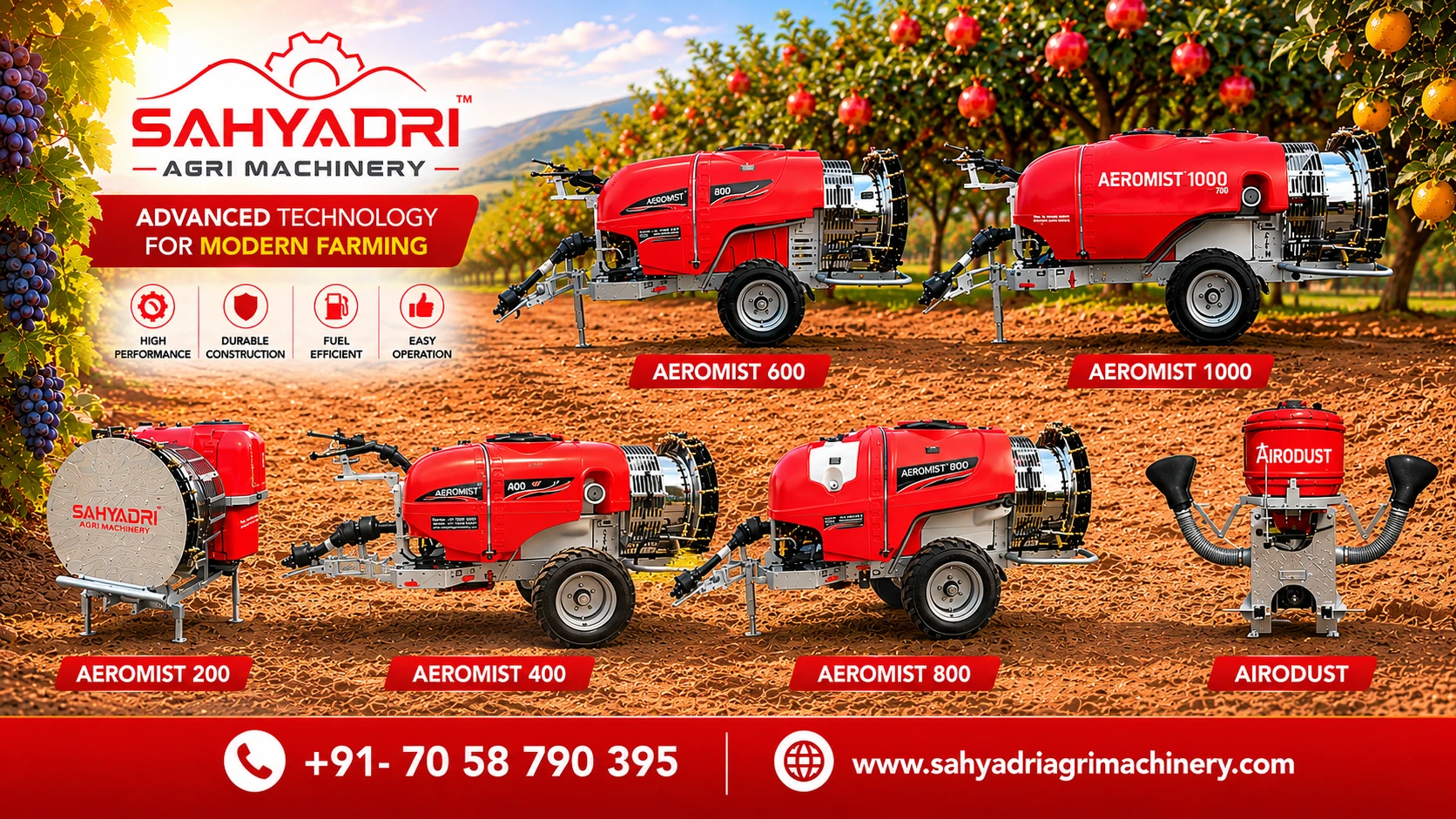 Sprayer Product Portfolio